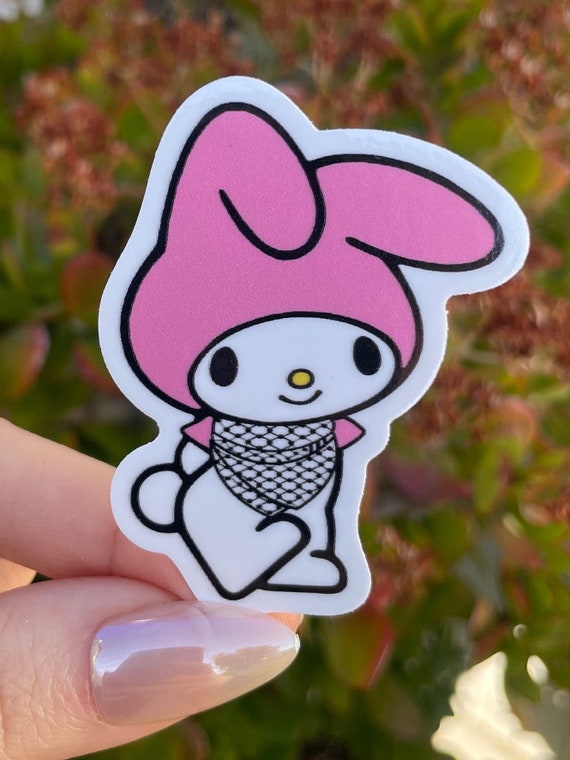 Falastini My Melody Sticker, Palestinian My Melody , Palestine