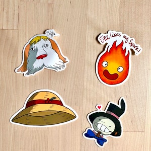 Furry Howl Sticker Howl's Moving Castle Vinyl Stickers Please Read Item Description - Etsy