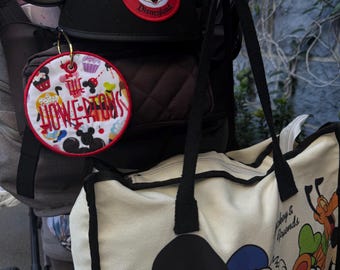 Personliga Disney-tema väsketiketter | Bagageetikett