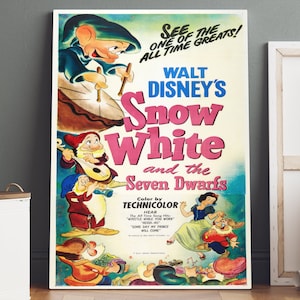 - Dwarfs Seven Etsy Poster