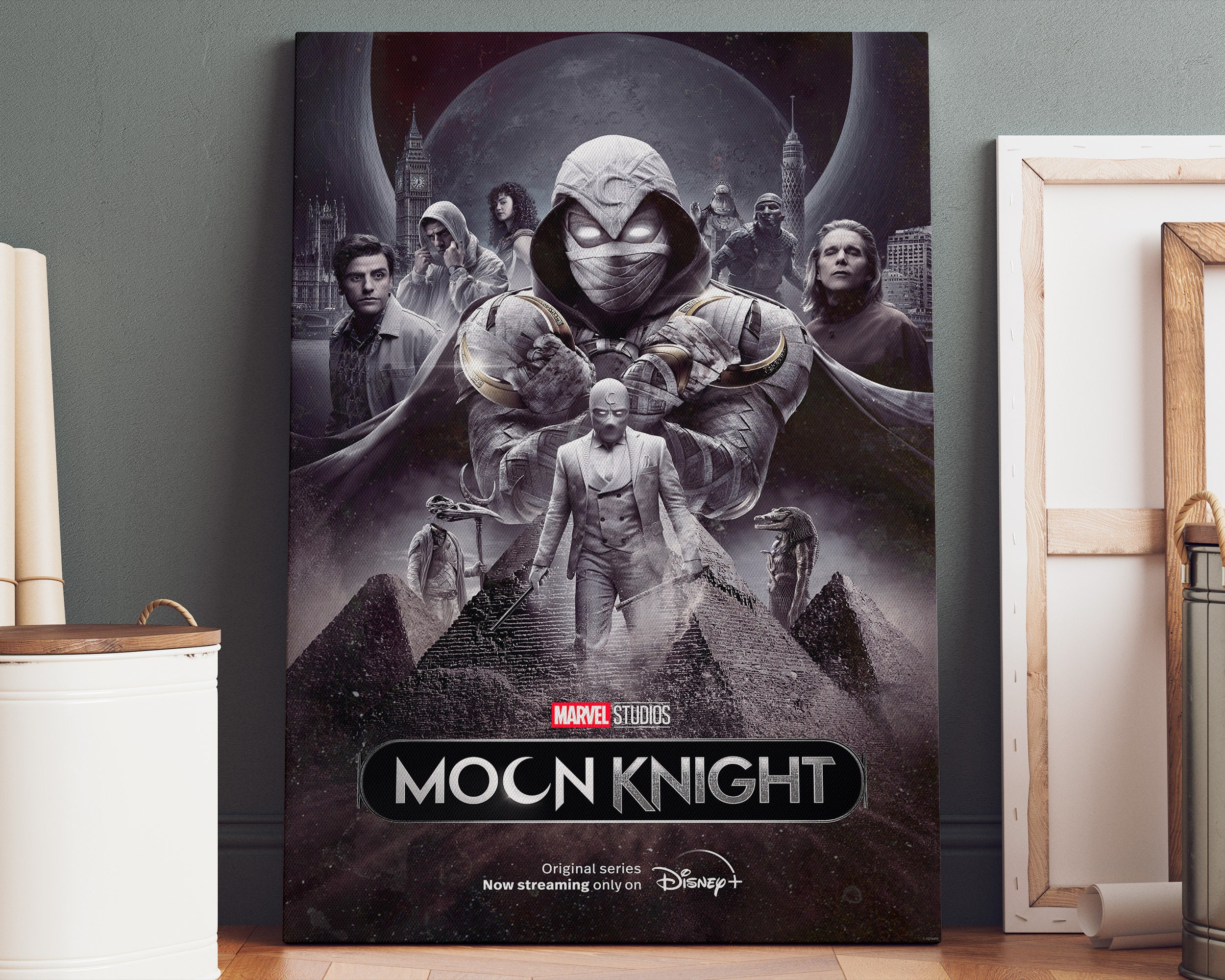 Art print Moon Knight - Lunar Cycle 30x40cm with / without frame by Star  Wars from 16.34 €