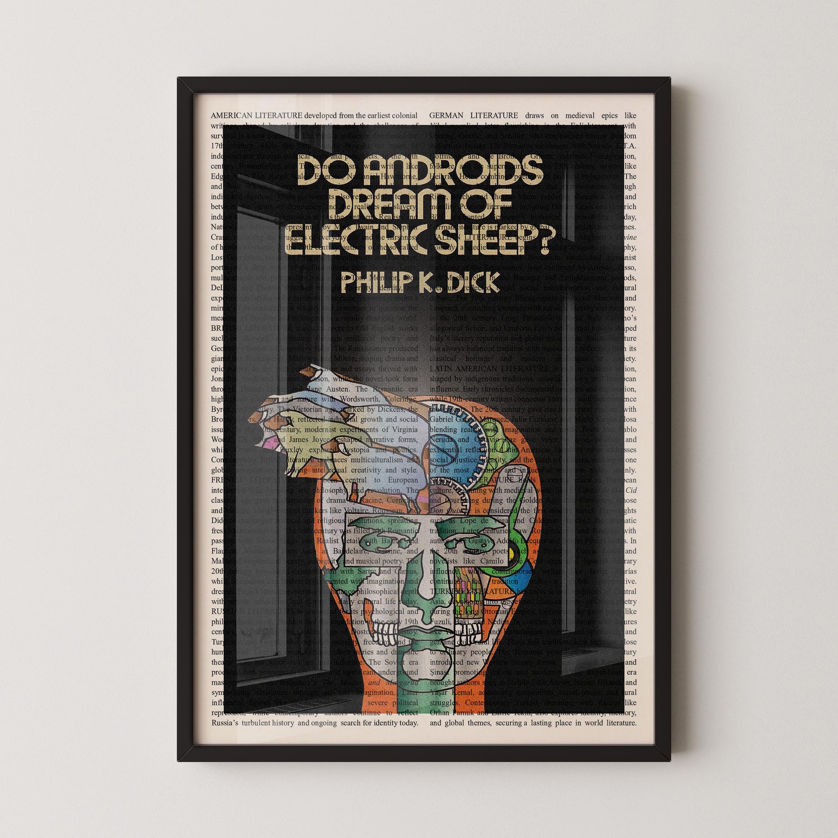 Philip K Dick's Do Androids Dream of Electric Sheep Wall Art