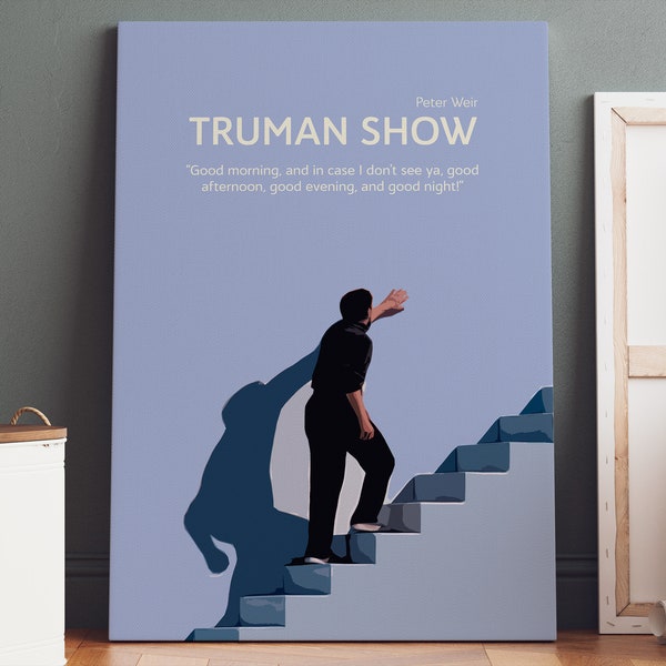 Truman Show Poster Etsy