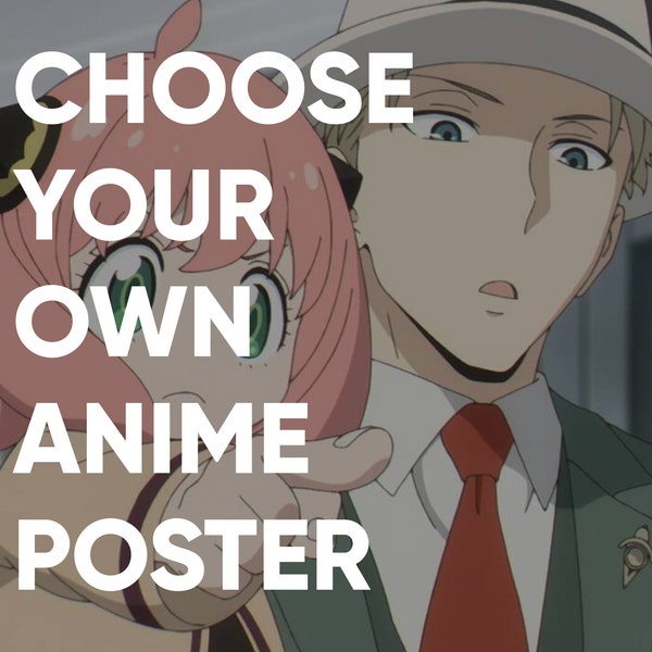 Request Your Own Anime Poster | Anime Poster, Anime Print, Anime Canvas Wall Art, Canvas Print, Anime Gifts
