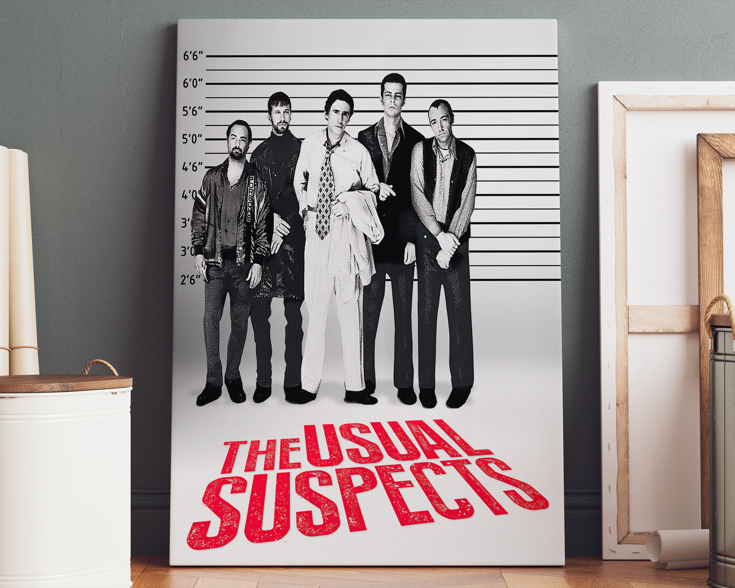 The Usual Suspects blockbuster movie backer Poster 8 X 5.5 Keyser