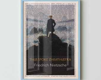 ツァラトゥストラはかく語りき ブックカバーポスター | フリードリヒ
