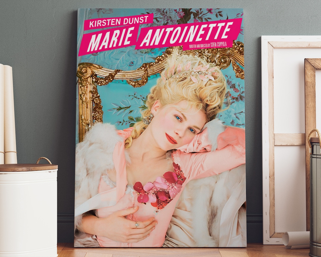 Marie Antoinette Poster Canvas Marie Antoinette Canvas Print, Marie ...