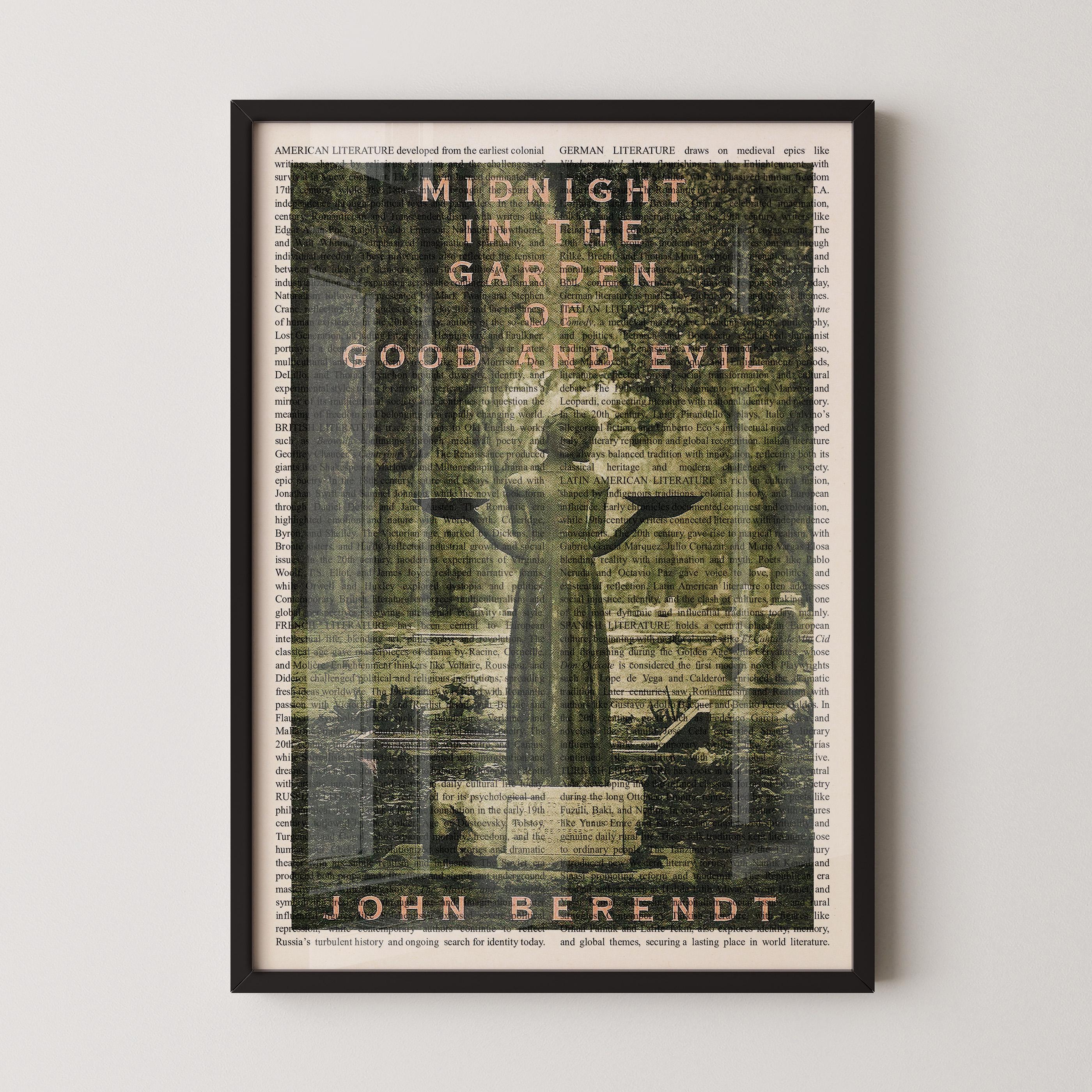 Midnight in the Garden of Good and Evil Wall Art, Framed Wall Art