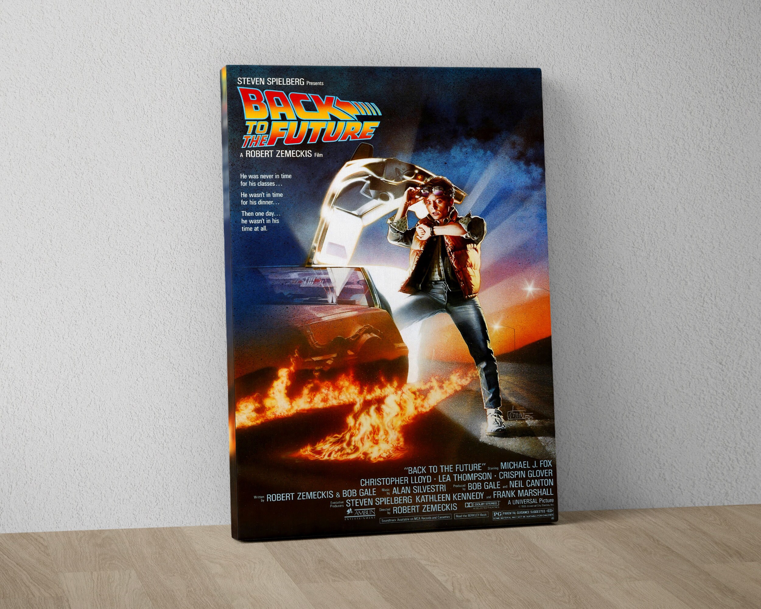Back to the Future Poster Back to the Future Movie Poster, Movie Art