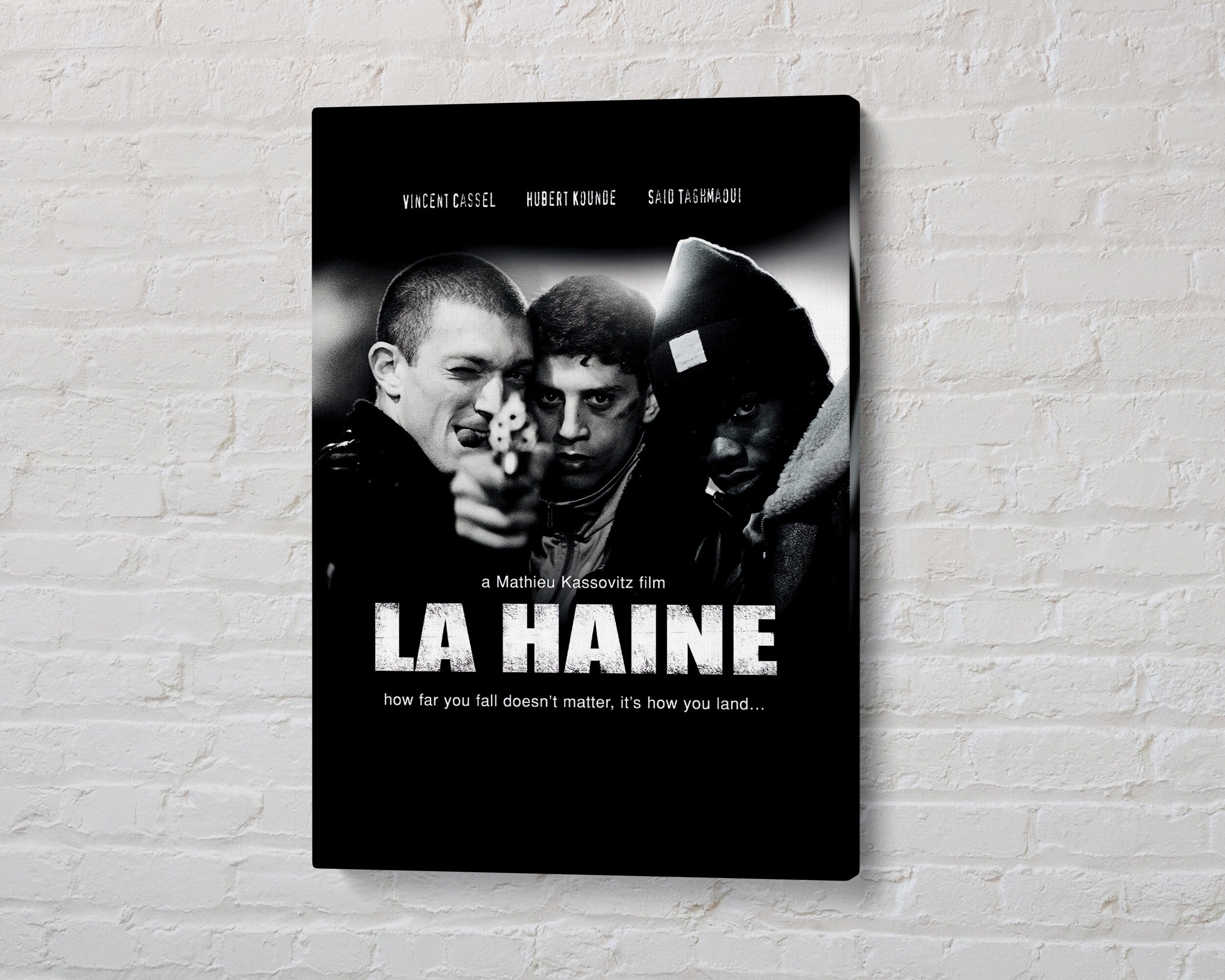 La Haine Poster Canvas | La Haine Canvas Print, La Haine
