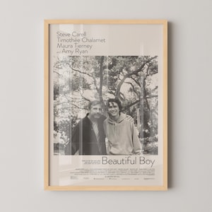 Beautiful Boy Poster | Beautiful Boy Canvas Print, Beautiful Boy Print, Canvas Wall Art, Beautiful Boy Movie Poster, Movie Art, Geek Gifts