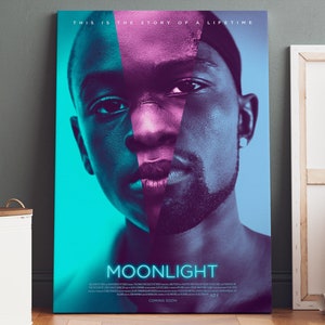 Moonlight Poster Canvas | Moonlight Canvas Print, Moonlight Print ...