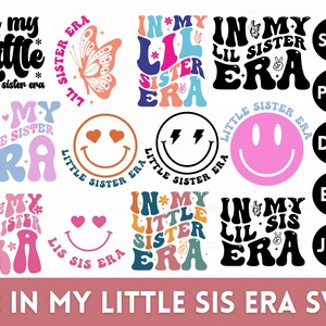 私の妹時代 SVG、妹時代 PNG、妹時代 シャツ SVG、妹シャツ感謝ギフト、カット ファイル Cricut