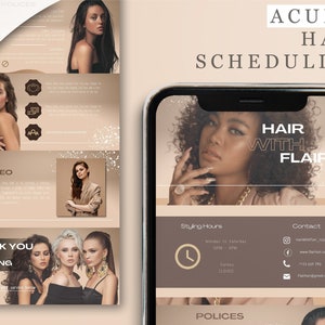 Acuity scheduling template hair stylist,acuity template esthetician,acuity template lash tech,stylist appointment book,Esthetician form
