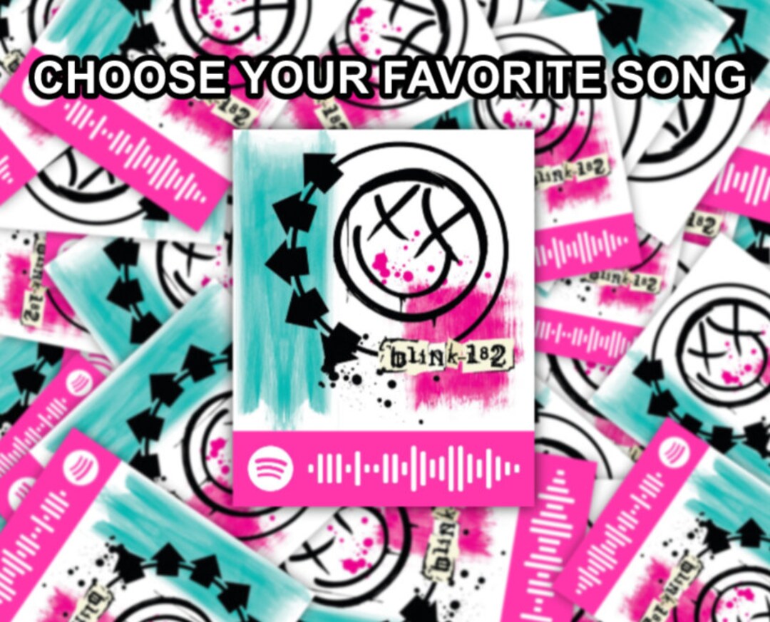 Spotify Code Sticker Album Art Spotify Sticker Spotify Code Etsy