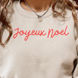Joyeux Noel Sweatshirt, Joyous Noel, Noel Shirt, Merry Christmas French, Cest Noel, Cest Noel Sweatshirt, Tis the Season Sweatshirt