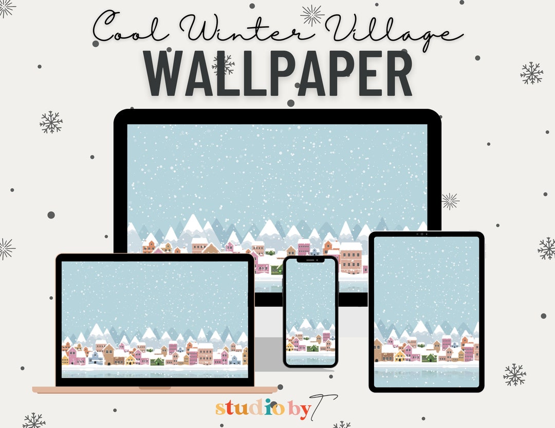 55+ Cute Aesthetic Winter Wallpaper Backgrounds - Just Jes Lyn