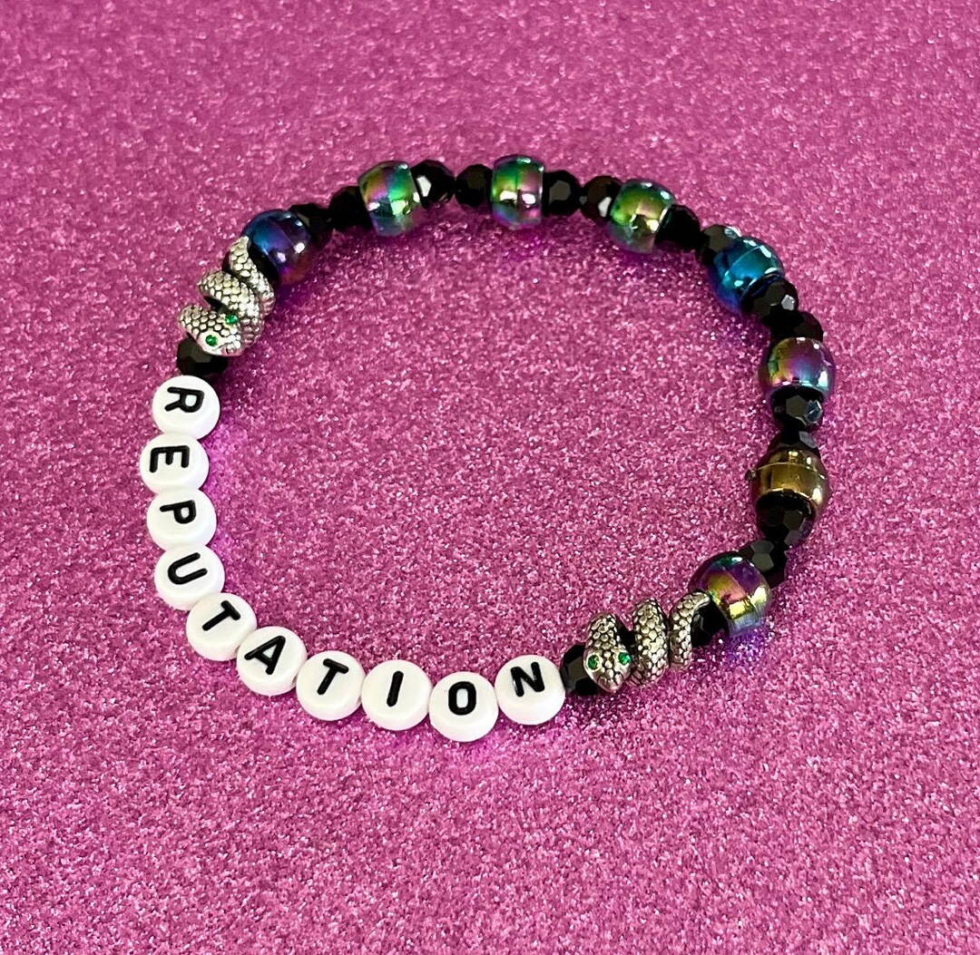 Reputation Bracelet Perfect for Your Rep Era Snake Beads and