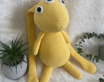 10% teacher discount. Beegu handmade crochet toy