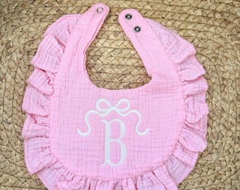 Personalized Baby Initial Bib | Custom Name Bib | Newborn Shower Gift | Custom Baby Gift
