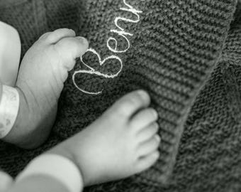 Custom Embroidery on Your Item | Personalized Name Embroidery | Baby Keepsake & Gift Embroidery