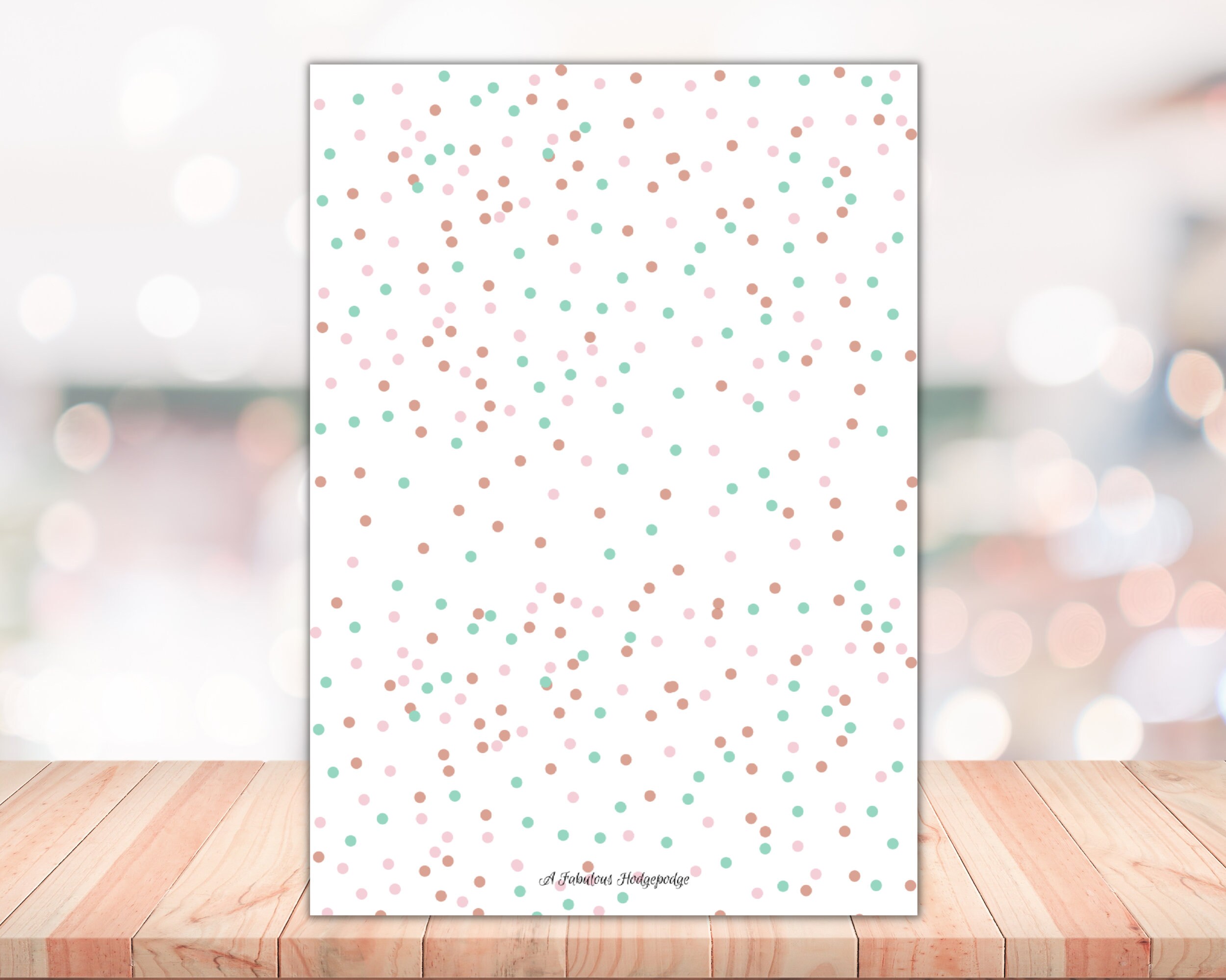 Printable Best Wishes Card | PDF Digital Download | Boho Rainbow ...