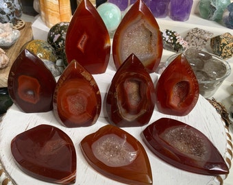 Carnelian Flame - Small | Carnelian Freeform - Small