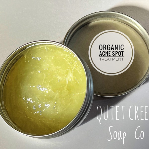 Miracle Acne Erasing Balm - Works to reduce pimple within Hours! - Natural, Organic Ingredients - Handcrafted - OVERNIGHT Pimple Reducer!