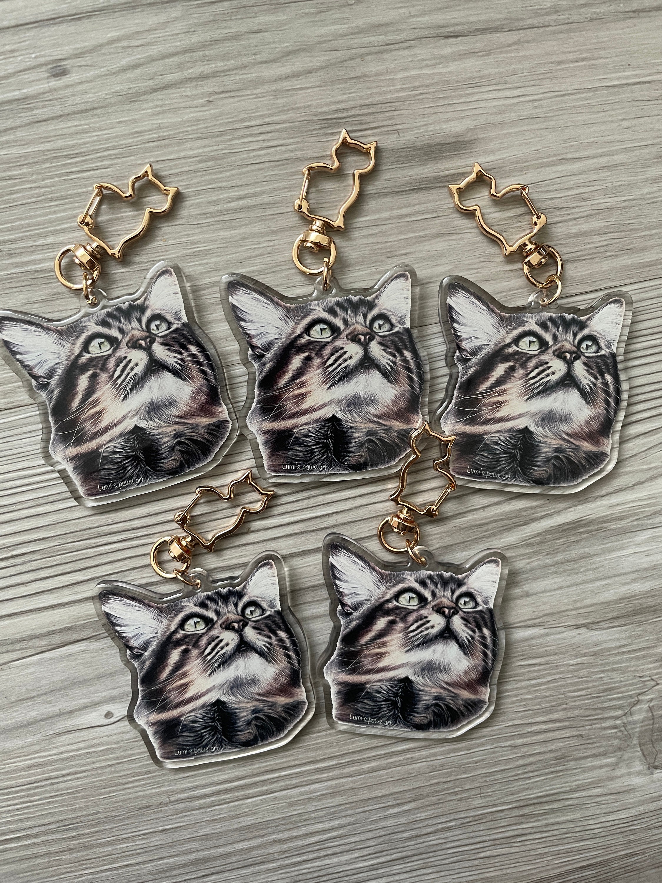 Portachiavi a forma di gatto – Accessorio felino per gli amanti