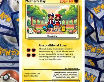 mother's day pokemon card Pokemon 'I Would Choose You' Mother's Day Card – Danilo Promotions