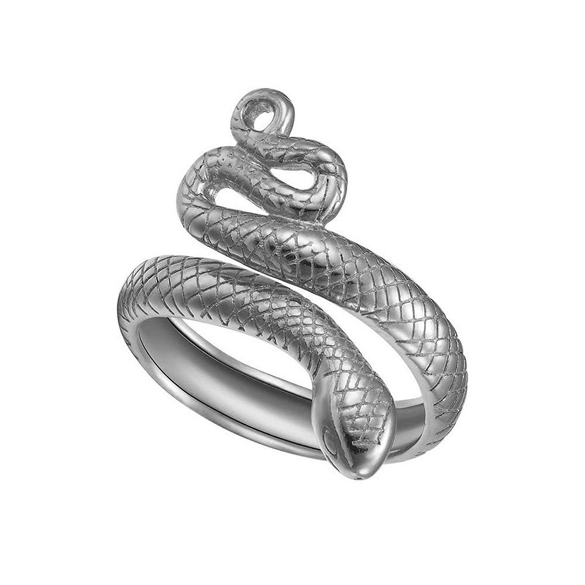 Snake Ring Dainty Ring Open Snake Ring Silver Snake Ring Etsy
