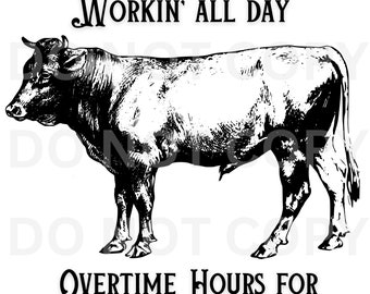 I've Been Sellin My Soul Oliver Anthony Music Bull Shirt Design PNG Sublimation Waterslide PNG Shirt Design