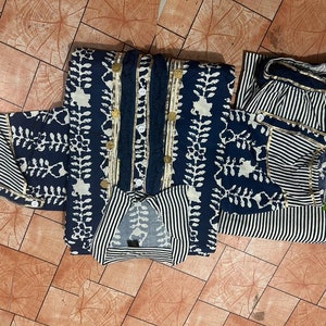 A-Line Kurti with Afghani Pant main image 1