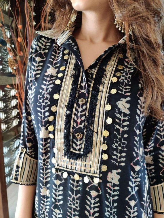 AFGHANI KURTI SET – mainakharali.com