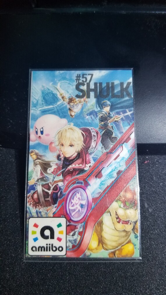 Shulk Custom Amiibo Card for Use With Xenoblade Chronicles 3 and