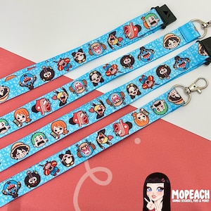 Straw Pirates Chibi Lanyard
