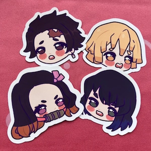 Anime Chibi Spirit Destroyer Sticker Pack