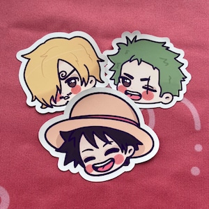 Anime Chibi Pirate Sticker Pack