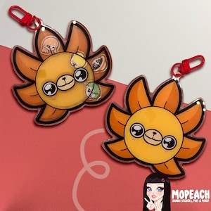 Straw Pirates Shaker Keychain