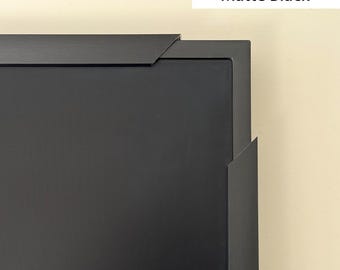 Black TV Frame, Handmade Aluminum TV Bezel for Samsung Frame TV (2017-2025 Models)