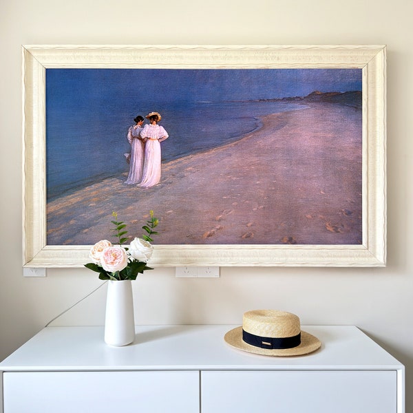 White Samsung Tv Frames Etsy