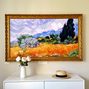Samsung frame tv-lijst, gouden tv-lijst, tv-lijst frame, houten tv-lijst, tv-lijst frame, handgemaakte tv-lijst, Samsung The Frame, gouden tv-lijst