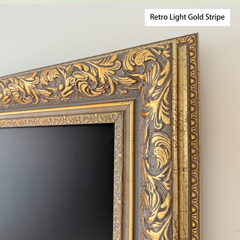 Samsung frame tv bezel. We want the: 25 THE FRAME PRO 65 inches, in Light Gold Stripe