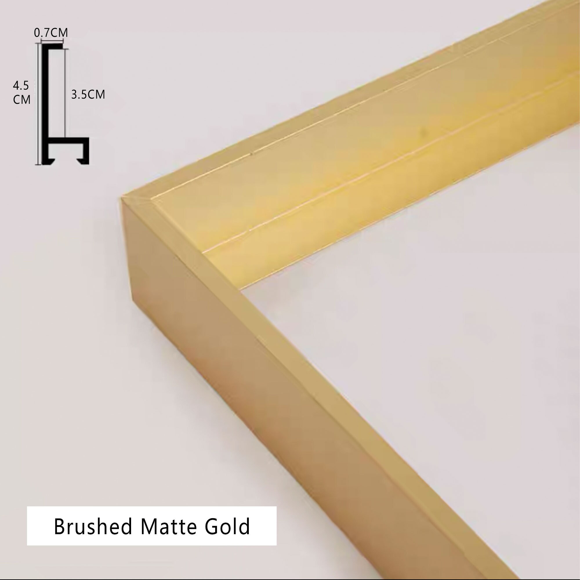 Custom Frame Floater Frame for Canvas Paintingslarge Stretch Etsy