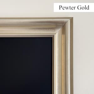 Samsung frame tv-omlijsting, aangepaste tv-lijst, houten tv-lijst, tv-lijstframe, handgemaakte tv-lijst, bruine tv-lijst, walnoothouten tv-lijst, gouden tv-lijst