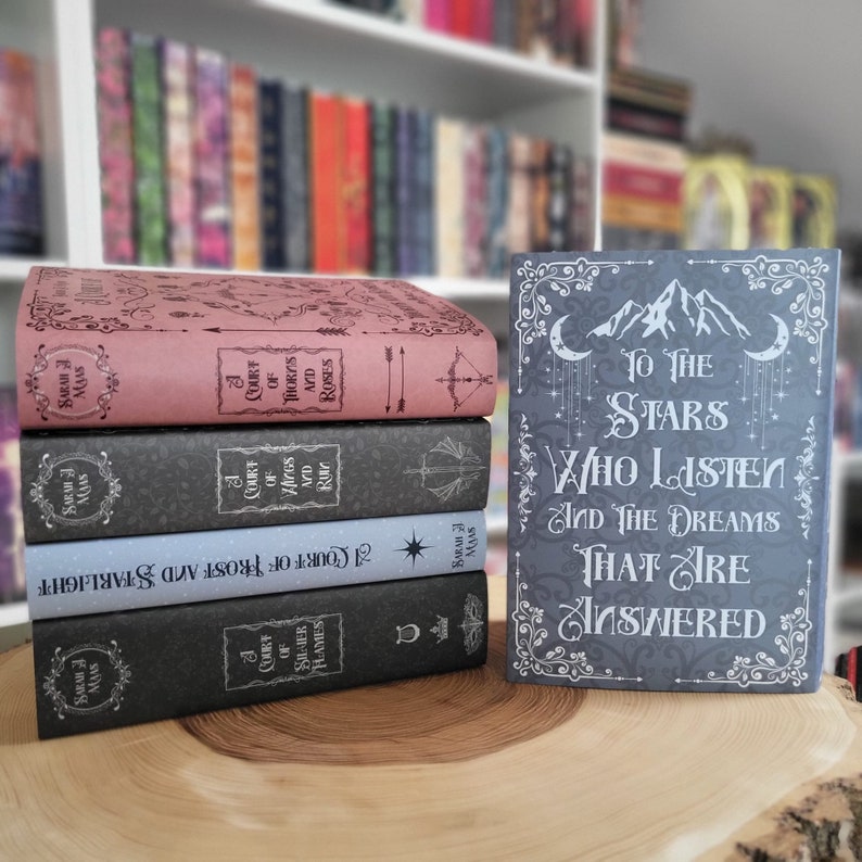 ACOTAR Dustjackets Alternative book covers for the German paperback editions officially licensed Sarah J Maas image 4