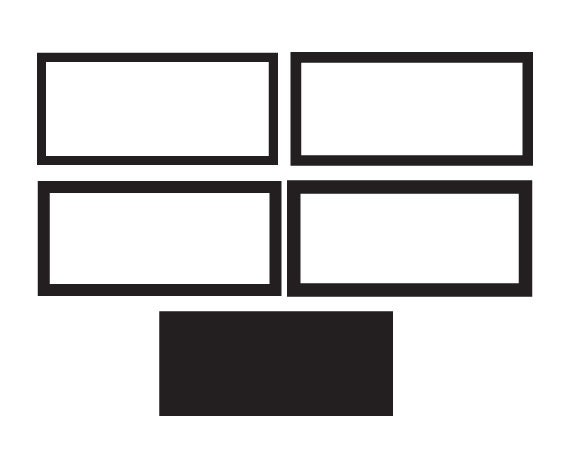 Basic Rectangle Frame SVG Bundle Border Box Frame PNG Rectangle Outline ...