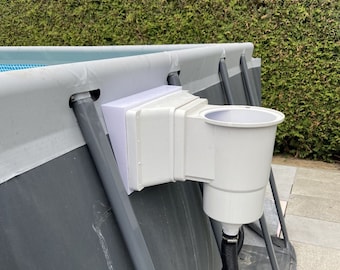 Skimmer wedge for wide-mouth skimmer