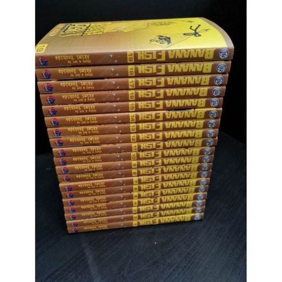 Comic Manga Anime Banana Fish By Akimi Yoshida Volume 1 19 Etsy