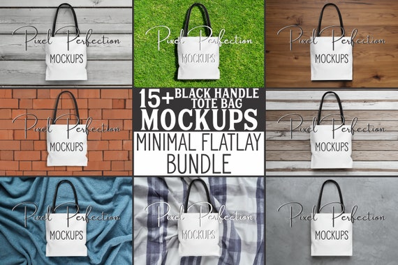 Tote Bag Mockup Bundle, Shopping Tote Bag Mockup, Canvas Tote Bag Mock Up, Flatlay Tote Bundle, POD Tote Mock-Up Bundle, Minimalist Mockups